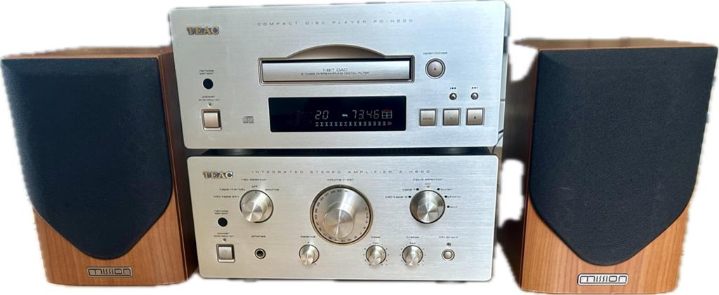 Teac H-serie Stereo Set met Mission Speakers, Overige merken, Zo goed als nieuw, Cd-speler, Losse componenten