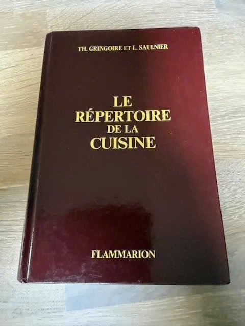 Le Répertoire de la Cuisine – Gringoire & Saulnier, Boeken, Ophalen of Verzenden, Gelezen, Frankrijk