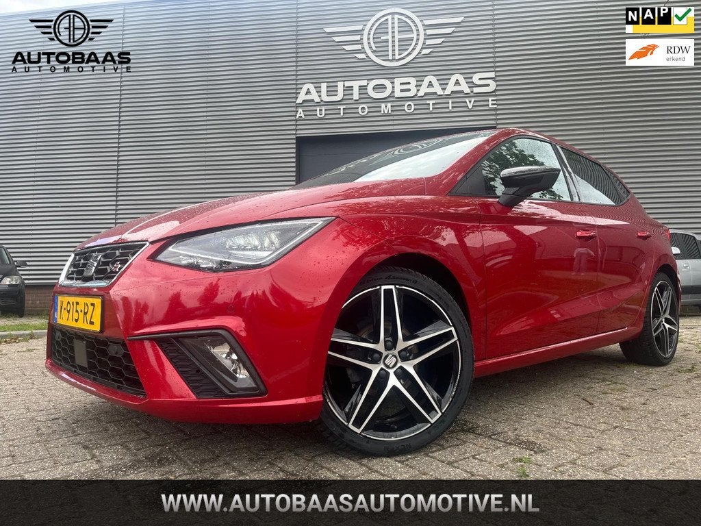 Seat Ibiza 1.0 TSI FR Business Intense Plus NL-AUTO+NAP+FULL, Lichtsensor, Ibiza, Origineel Nederlands, Bedrijf