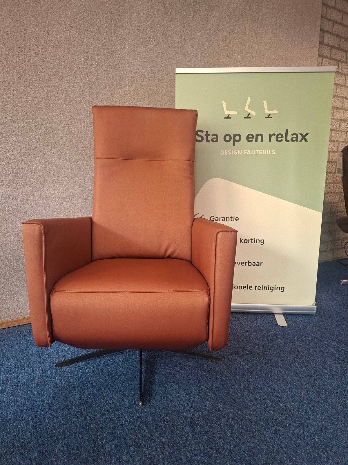 sta op relax fauteuil de toekomst  extra luxe op accu 🔋, Hoofdstraat 60 Schijndel, Ophalen of Verzenden, Zo goed als nieuw, Staopenrelax@gmail.com