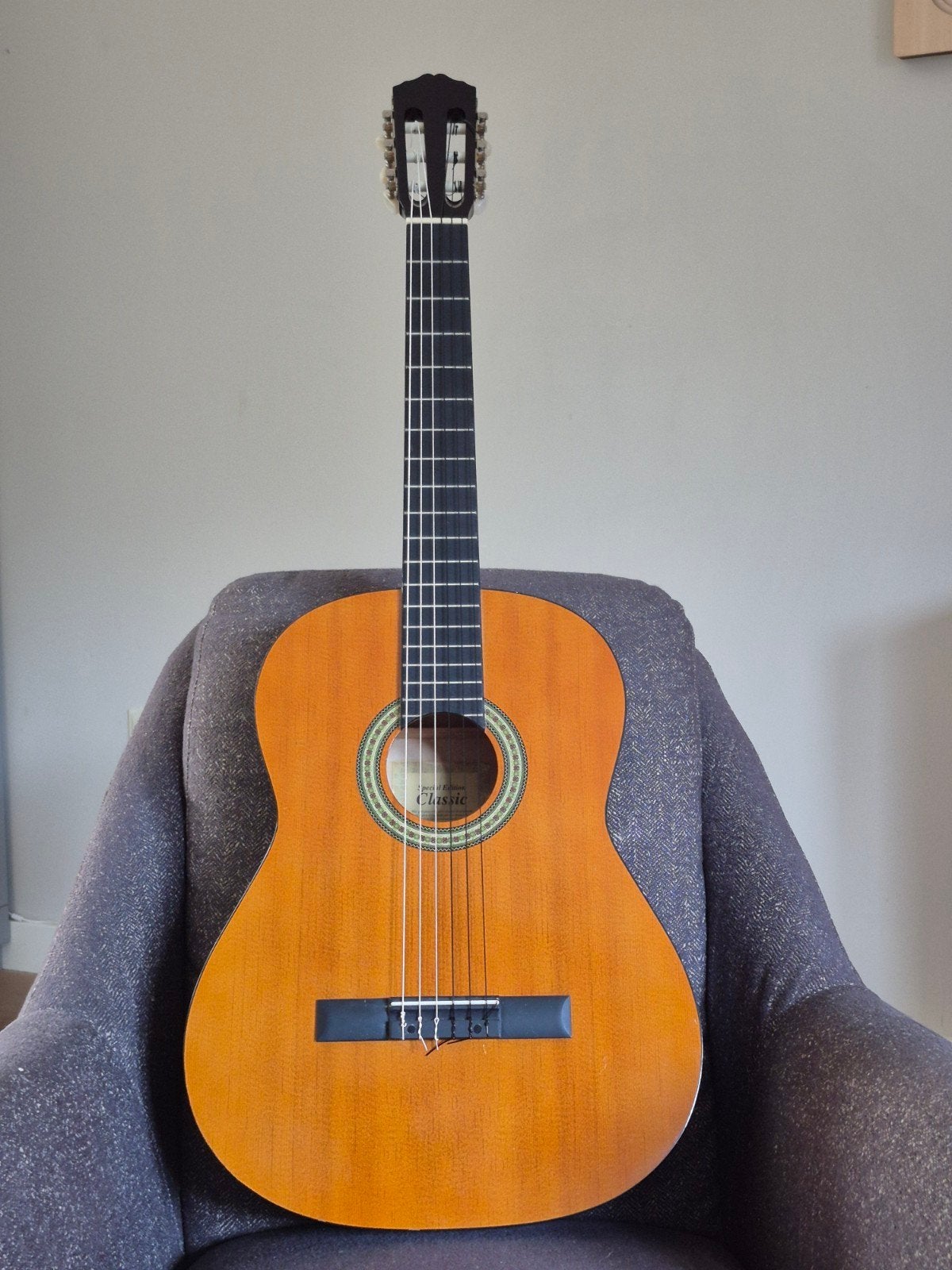 Klassieke gitaar, Muziek en Instrumenten, Snaarinstrumenten | Gitaren | Akoestisch, Ophalen, Gebruikt, Klassieke of Spaanse gitaar