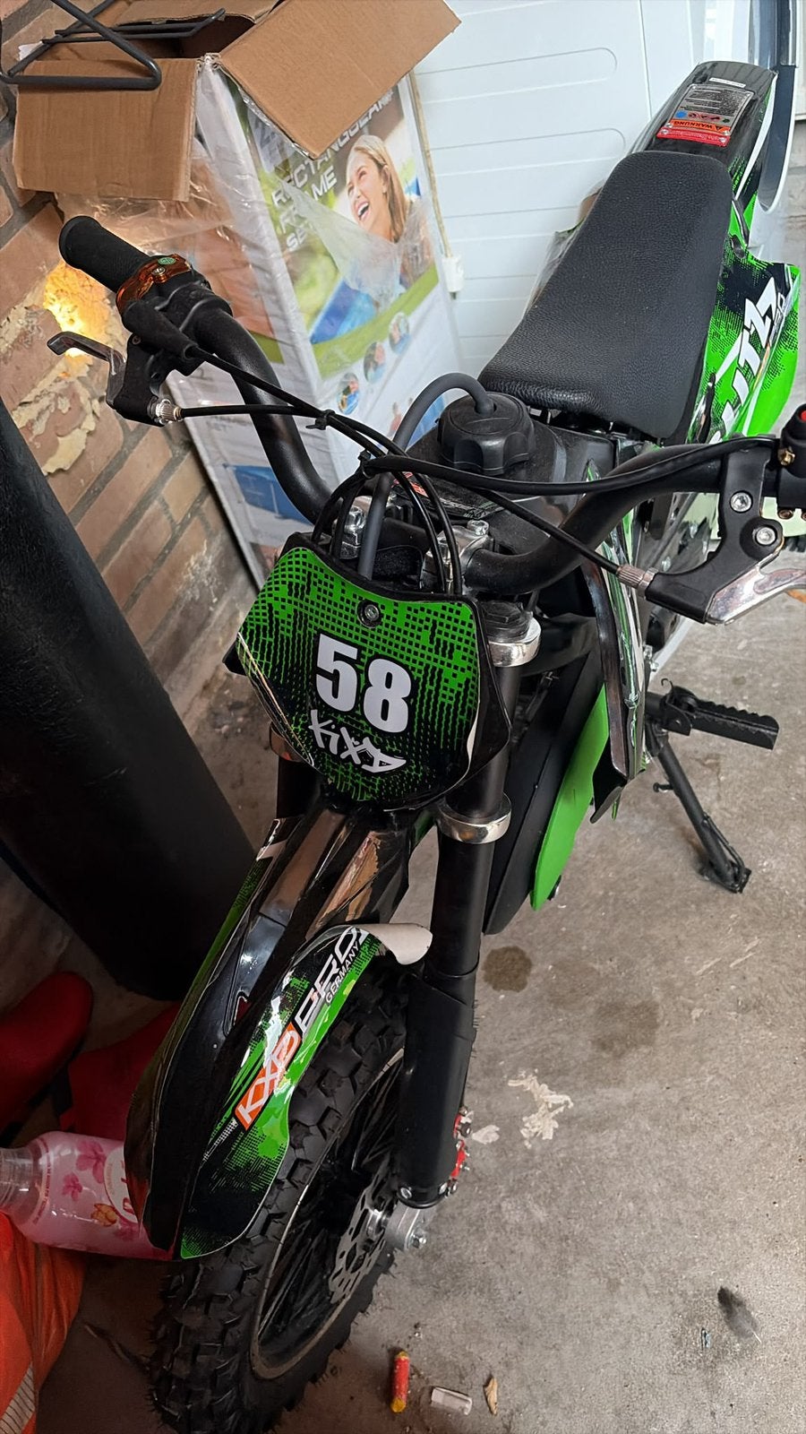 mini crosser, Fietsen en Brommers, Minibikes, Midibikes en Pitbikes, Ophalen, Zo goed als nieuw, Overige typen