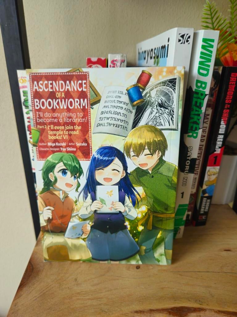 Manga Ascendance of a Bookworm - Part 2, vol. 6, Eén stripboek, Ophalen of Verzenden, Zo goed als nieuw, Miya Kazuki