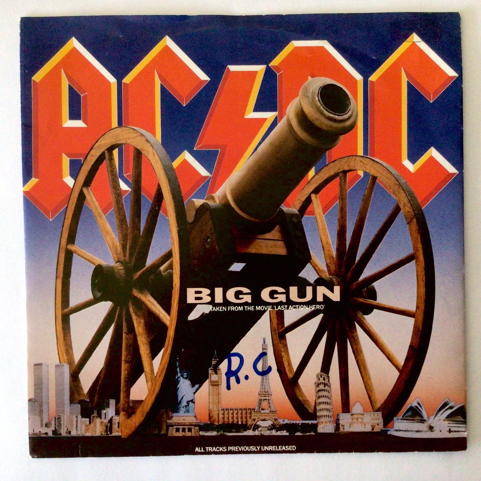 ACDC - Big gun, Ophalen of Verzenden, Zo goed als nieuw, Pop