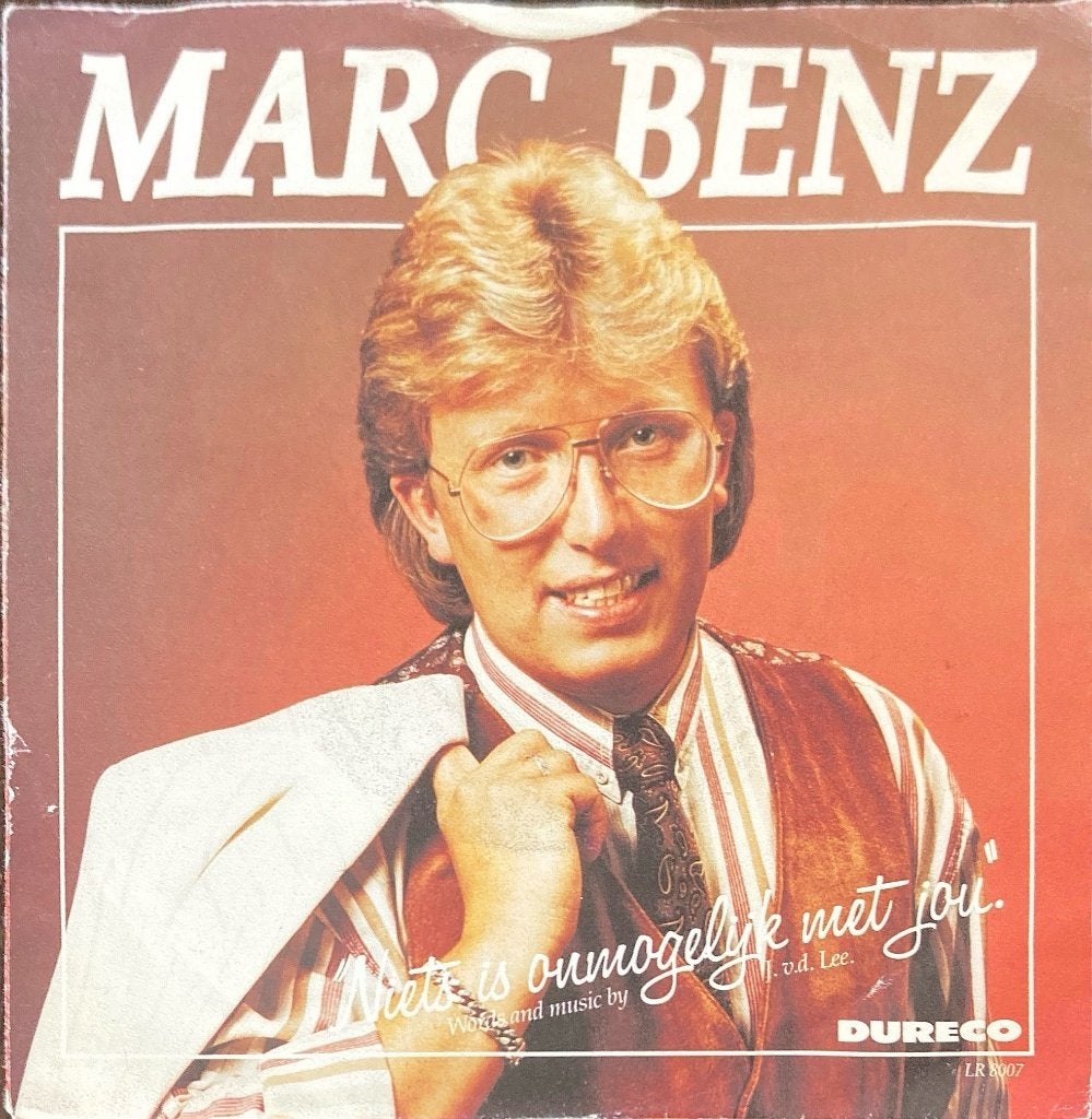 Marc Benz, Niets is onmogelijk met jou, Gebruikt, 7 inch, Ophalen of Verzenden, Nederlandstalig