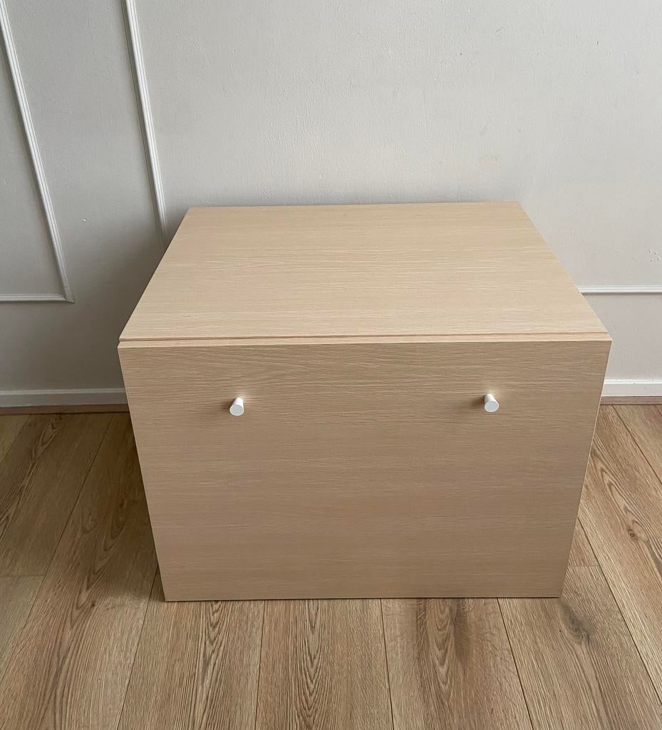 Mooie houten speelgoedkist/bureau van Petit Amélie, Ophalen, Gebruikt, 50 tot 100 cm, 50 tot 75 cm