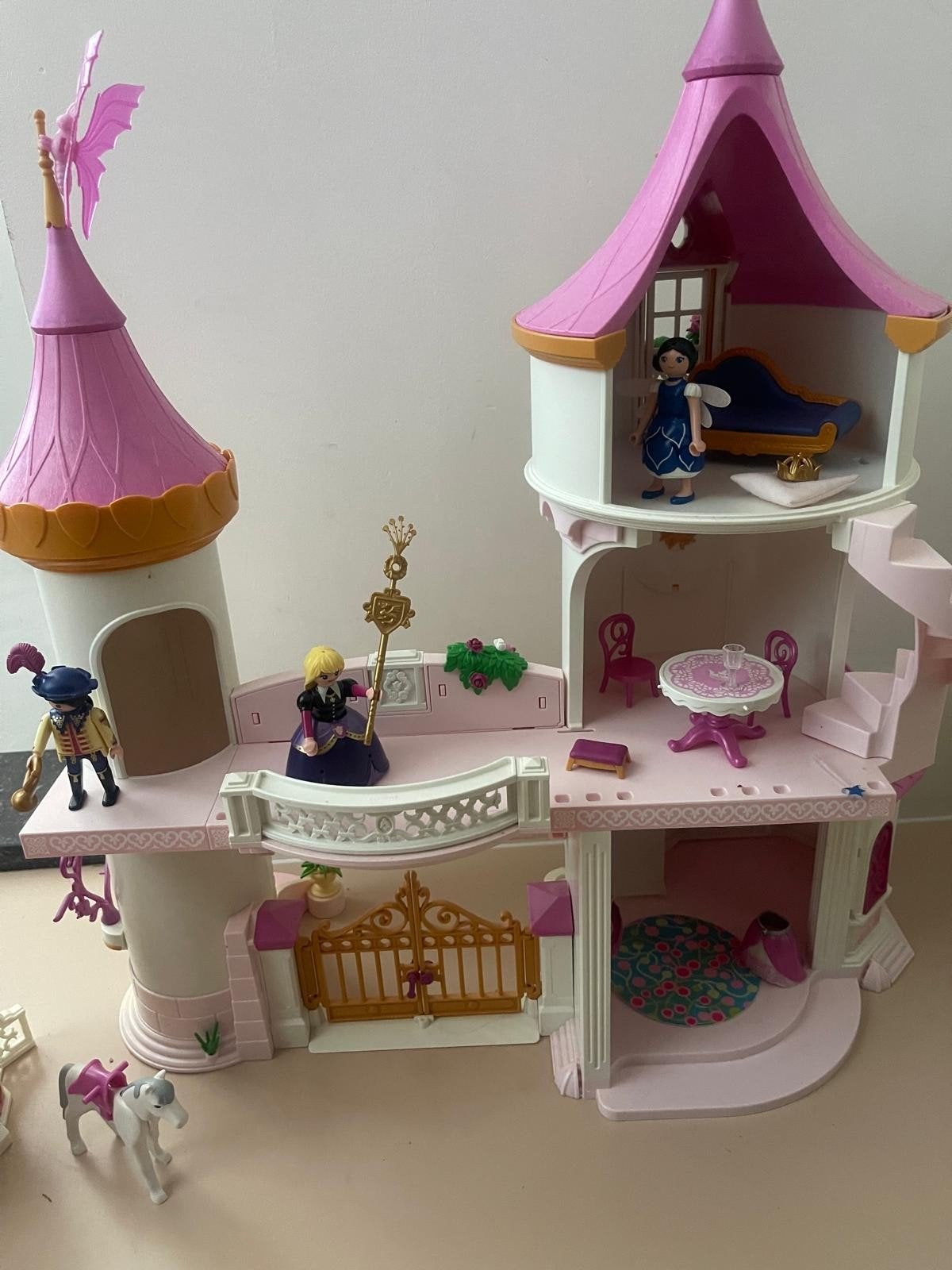 Playmobil Prinsessenkasteel met veel extra's, Gebruikt, Complete set, Ophalen of Verzenden, Kasteel/Fort