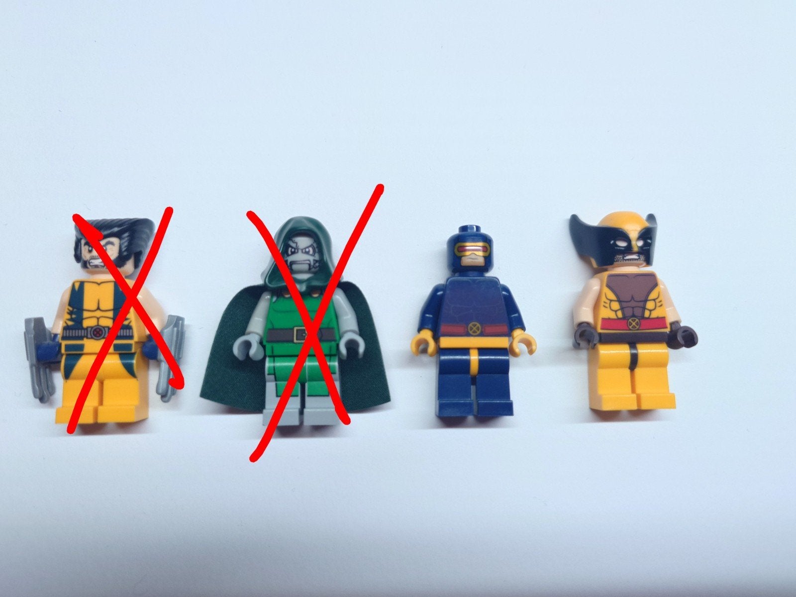 Lego Marvel X-Men minifigs, Ophalen of Verzenden, Zo goed als nieuw