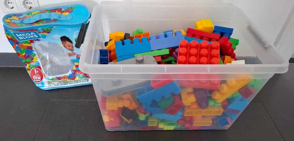 Megabloks bouwblokken, Kinderen en Baby's, Ophalen, Zo goed als nieuw, Megabloks