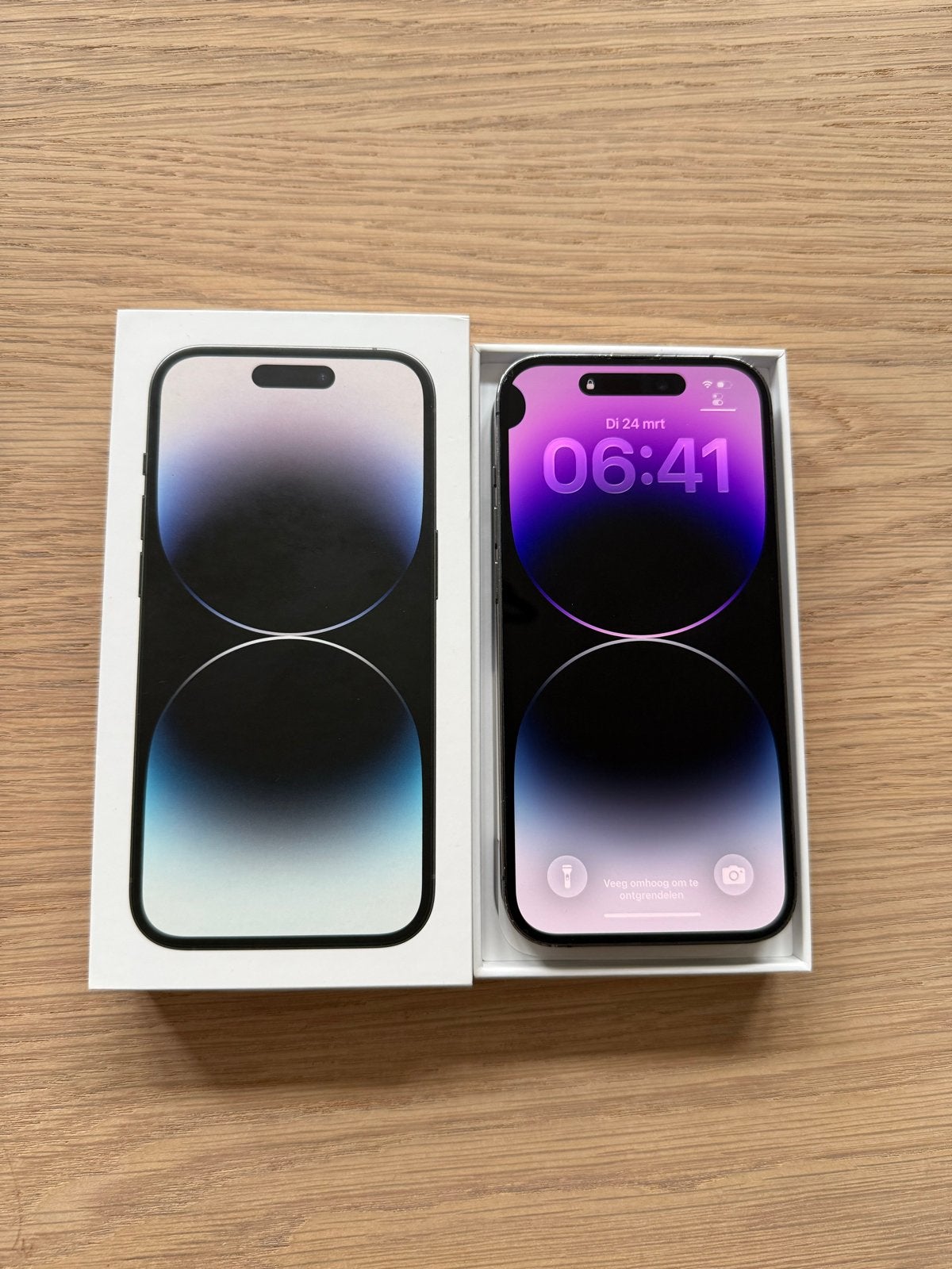 iPhone 14 Pro 512 GB - 76% batterij, klein vlekje scherm, Telecommunicatie, Mobiele telefoons | Apple iPhone, Zo goed als nieuw