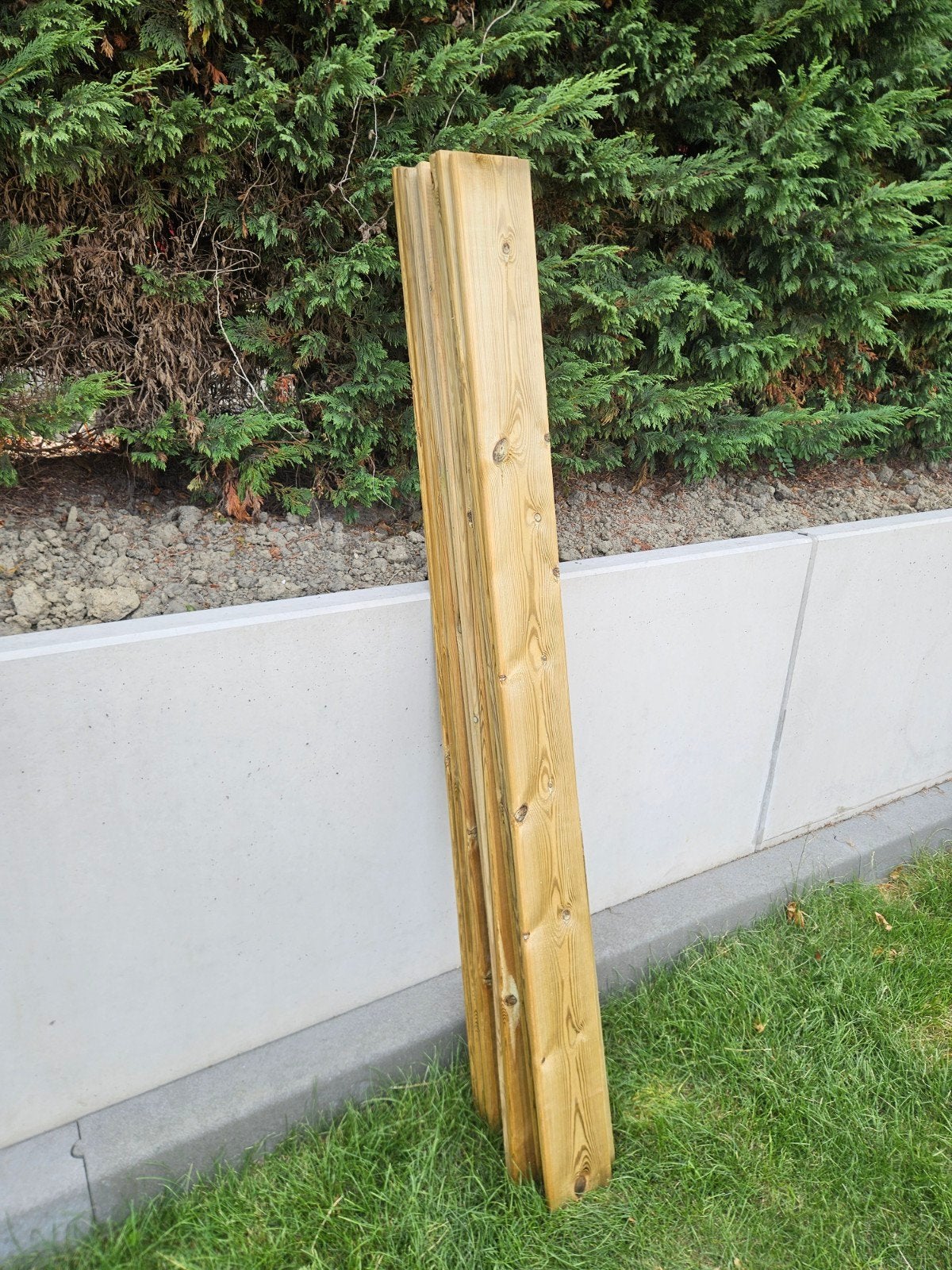 schuttingplank grenen (geimpregneerd), Tuin en Terras, Ophalen, Nieuw, 250 cm of meer, Palen