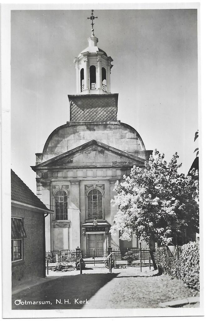 AK Ootmarsum - N.H. Kerk, Verzamelen, Ansichtkaarten | Nederland, Verzenden, 1940 tot 1960, Ongelopen, Overijssel