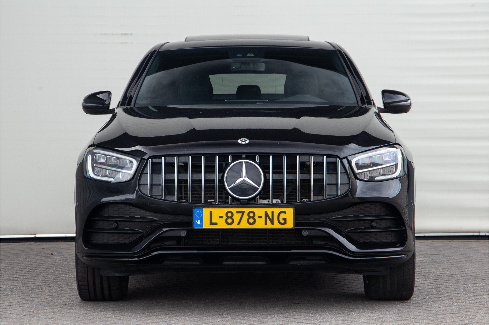 Mercedes-Benz GLC Coupé 300 4MATIC Premium AMG Schuifdak, M, Auto's, Mercedes-Benz, Gebruikt, 4 cilinders, 258 pk, Zwart
