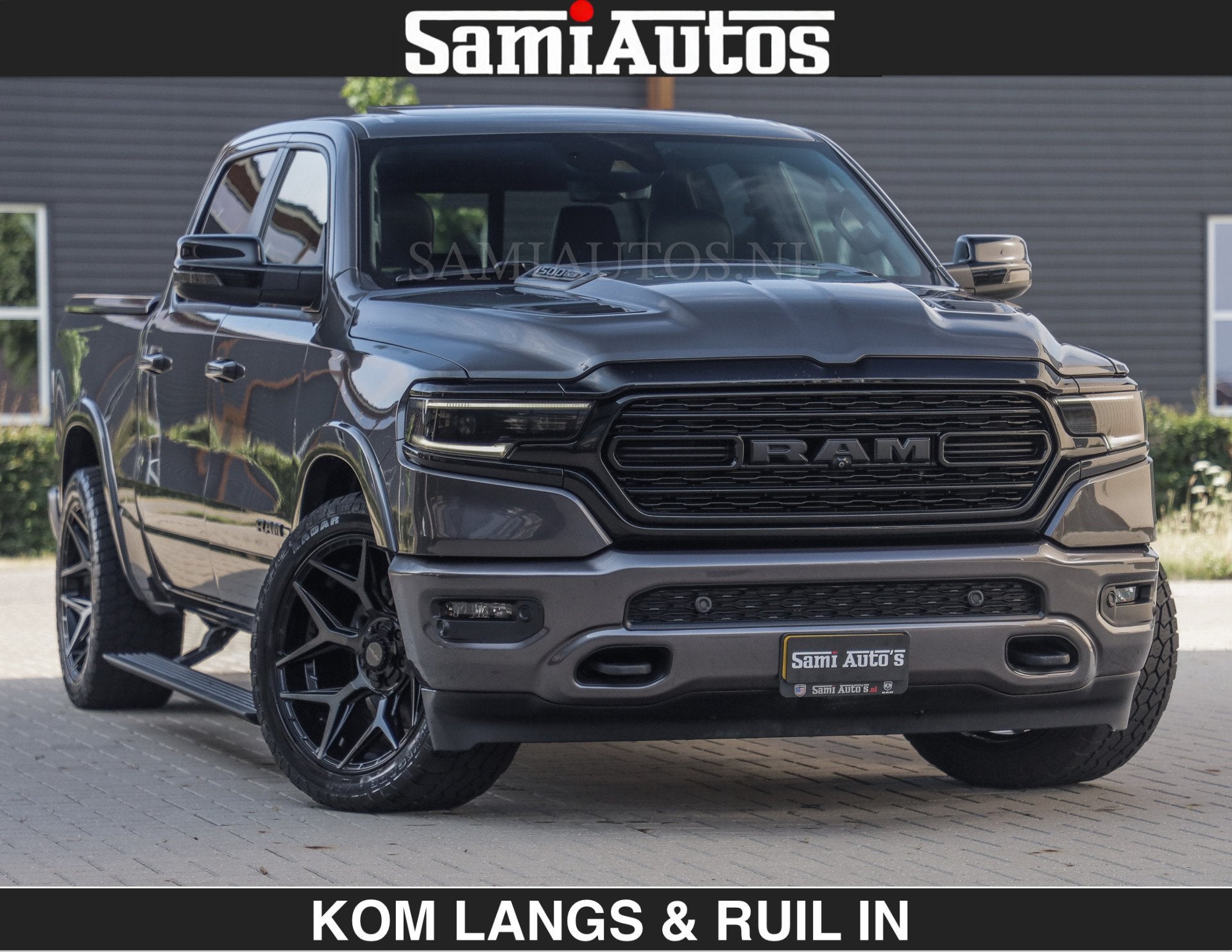 Dodge Ram LIMITED 5.7 V8 402PK | HUD | 4PL WHEELS | LUCHTVER, Automaat, Gebruikt, 5654 cc, Met garantie (alle)
