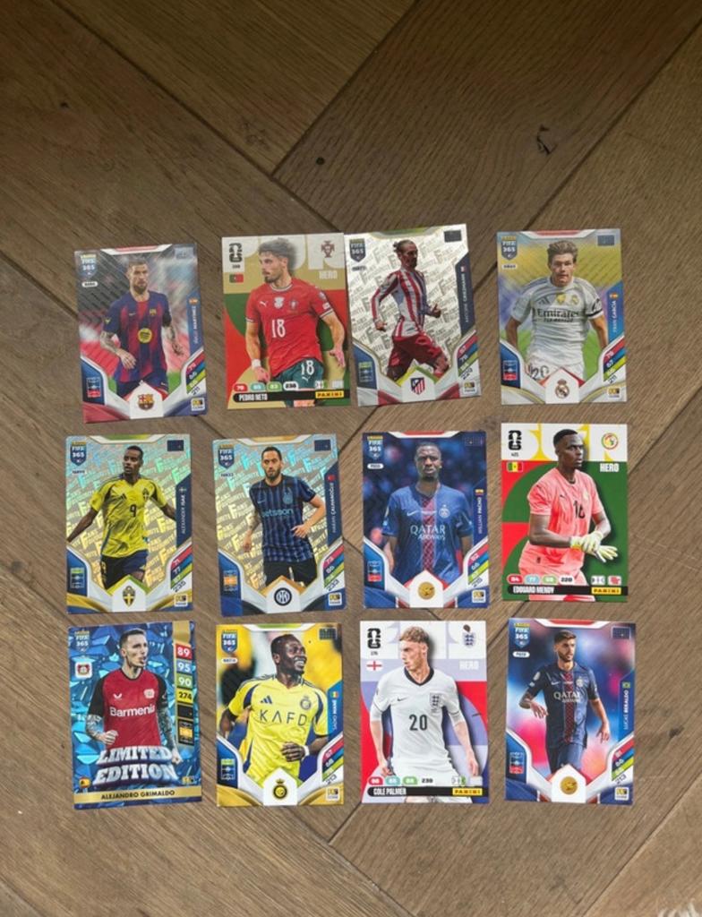 FIFA 365 Panini Voetbalplaatjes Collectie (11 stuks), Ophalen of Verzenden, Zo goed als nieuw
