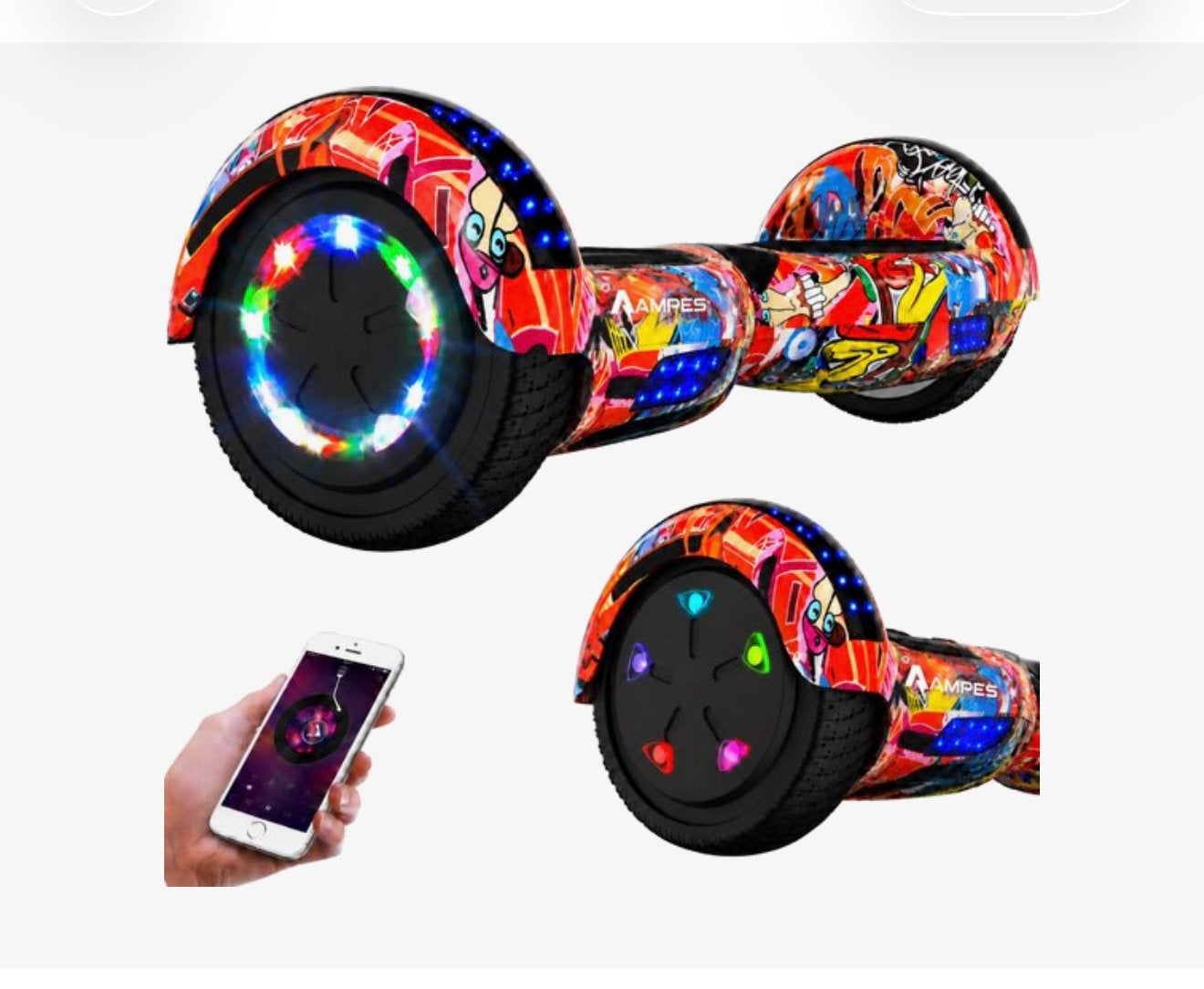 Nieuwe AMPES 6.5 inch Hoverboard - Ongeopend!, Ophalen of Verzenden, Nieuw, Overige typen
