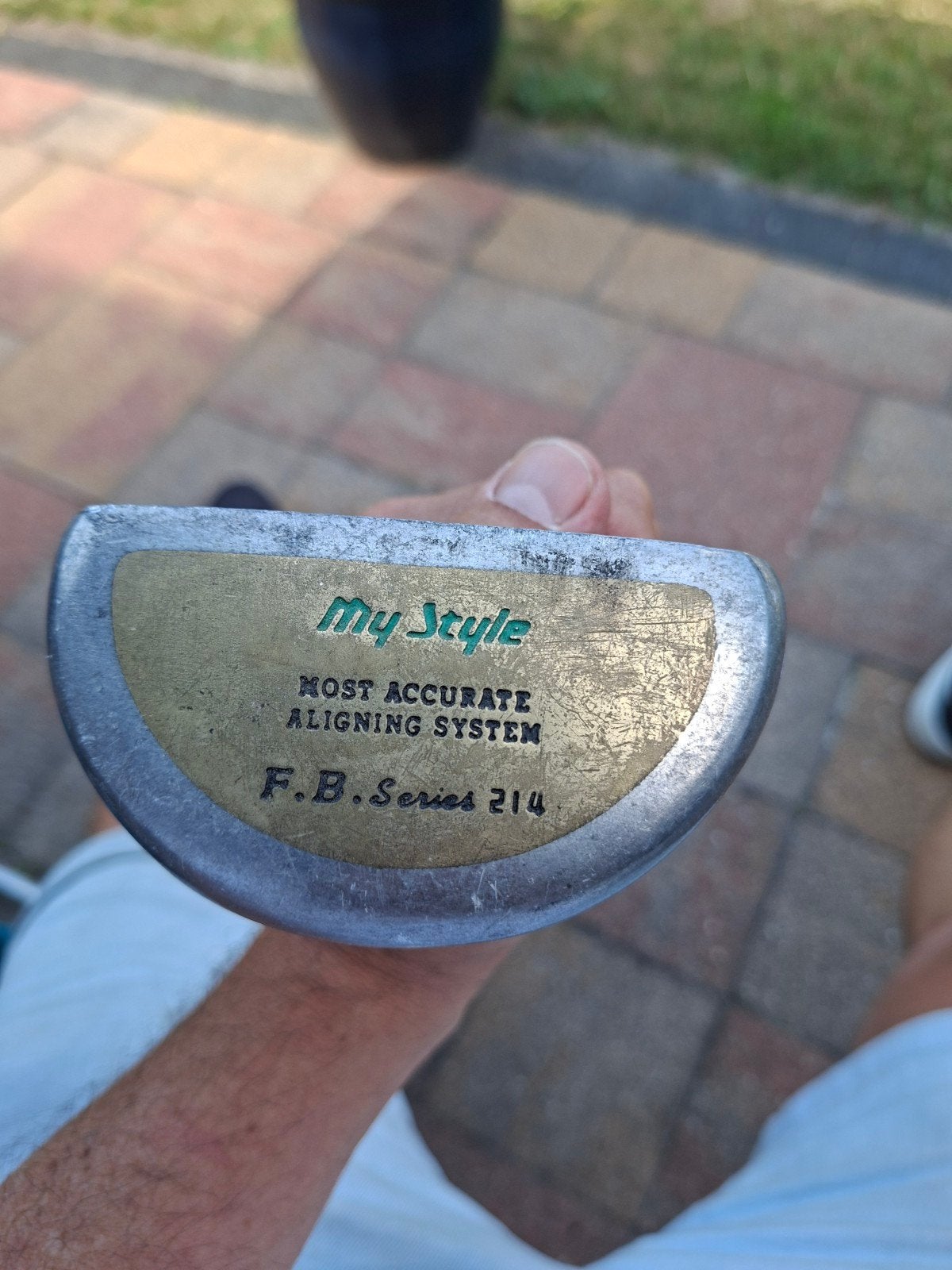 mooie Rechtshandige unieke Golfputter - putter, Ophalen of Verzenden, Club
