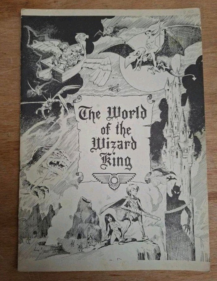 The World of the Wizard King - Engelstalig stripboek, Eén stripboek, Ophalen