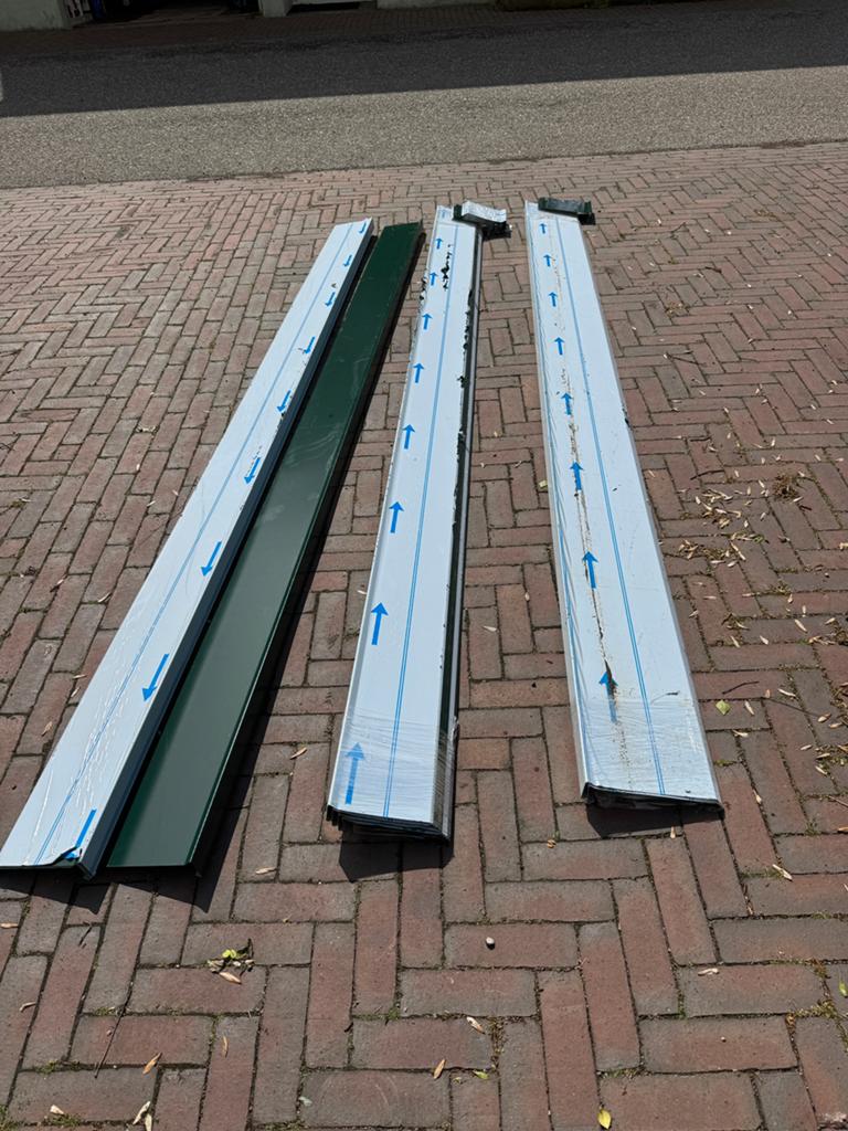 Nieuwe daktrim donker groen, Ophalen, Overige kleuren, Overige typen, Nieuw