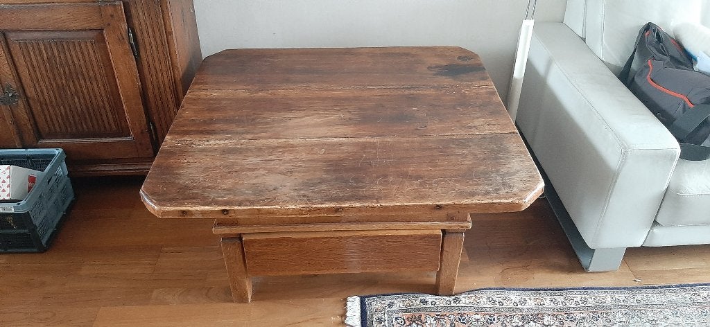 Antieke salontafel of koffietafel was betaaltafel IGST, Antiek en Kunst, Antiek | Meubels | Tafels, Ophalen