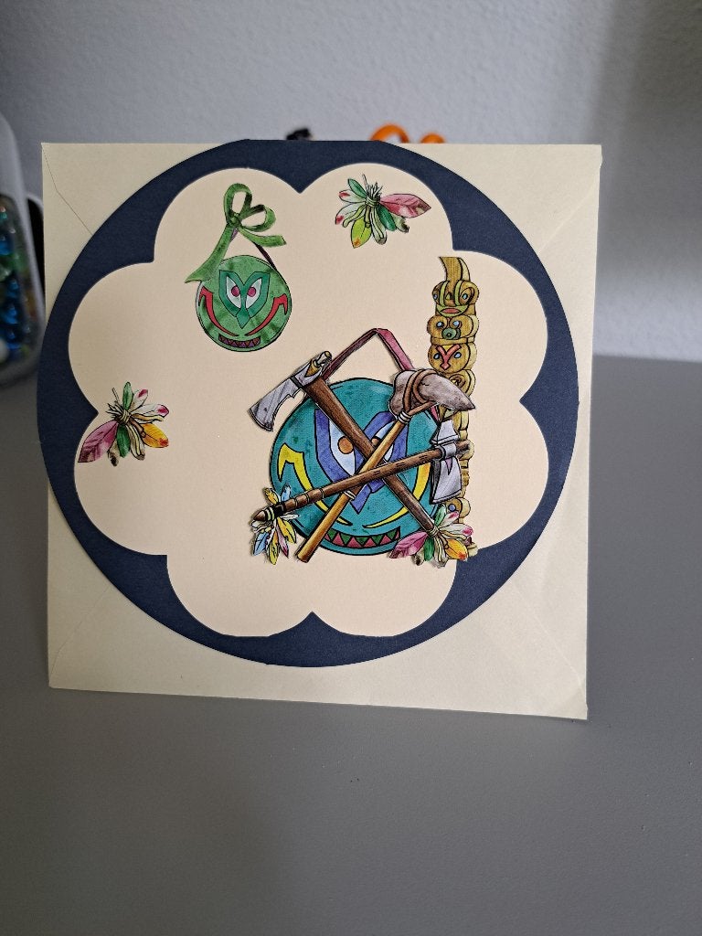 3 d kaarten zonder tekst, Hobby en Vrije tijd, Kaarten | Zelfgemaakt, Ophalen of Verzenden, Nieuw, Overige thema's