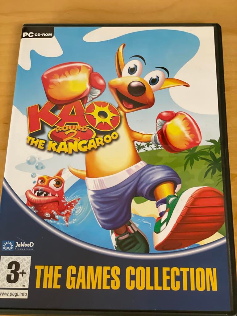 Kao the Kangaroo Round 2 - PC CD-ROM - The Games Collection, Spelcomputers en Games, Games | Pc, Gebruikt, 1 speler, Ophalen of Verzenden