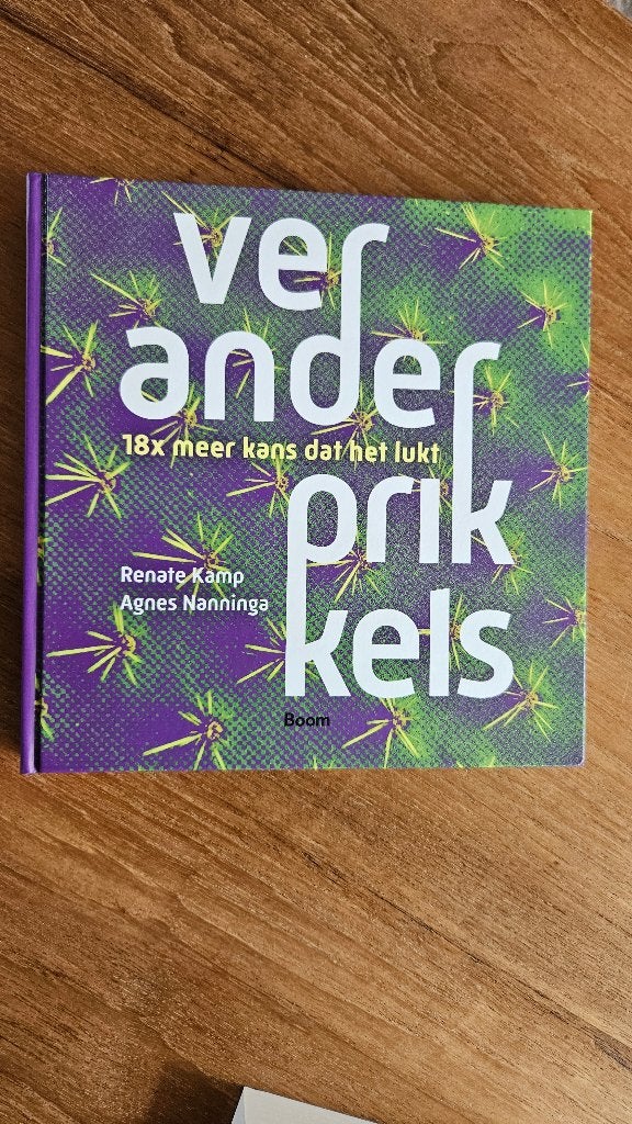 Boek verander prikkels. Nieuw, Ophalen of Verzenden, Nieuw