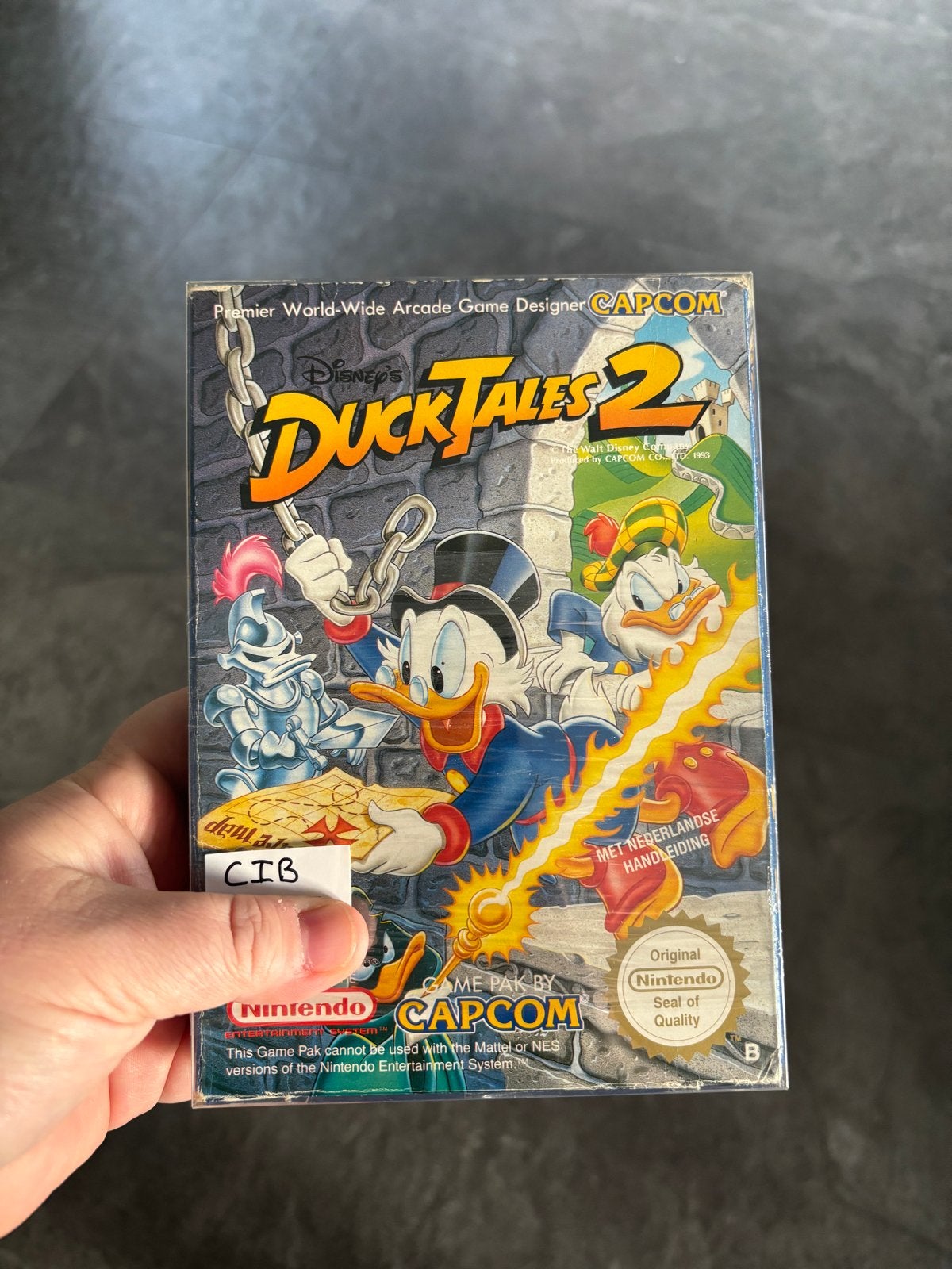 Disney's DuckTales 2 NES - CIB in Boxprotector, Spelcomputers en Games, Games | Nintendo NES, Avontuur en Actie, 1 speler, Ophalen of Verzenden