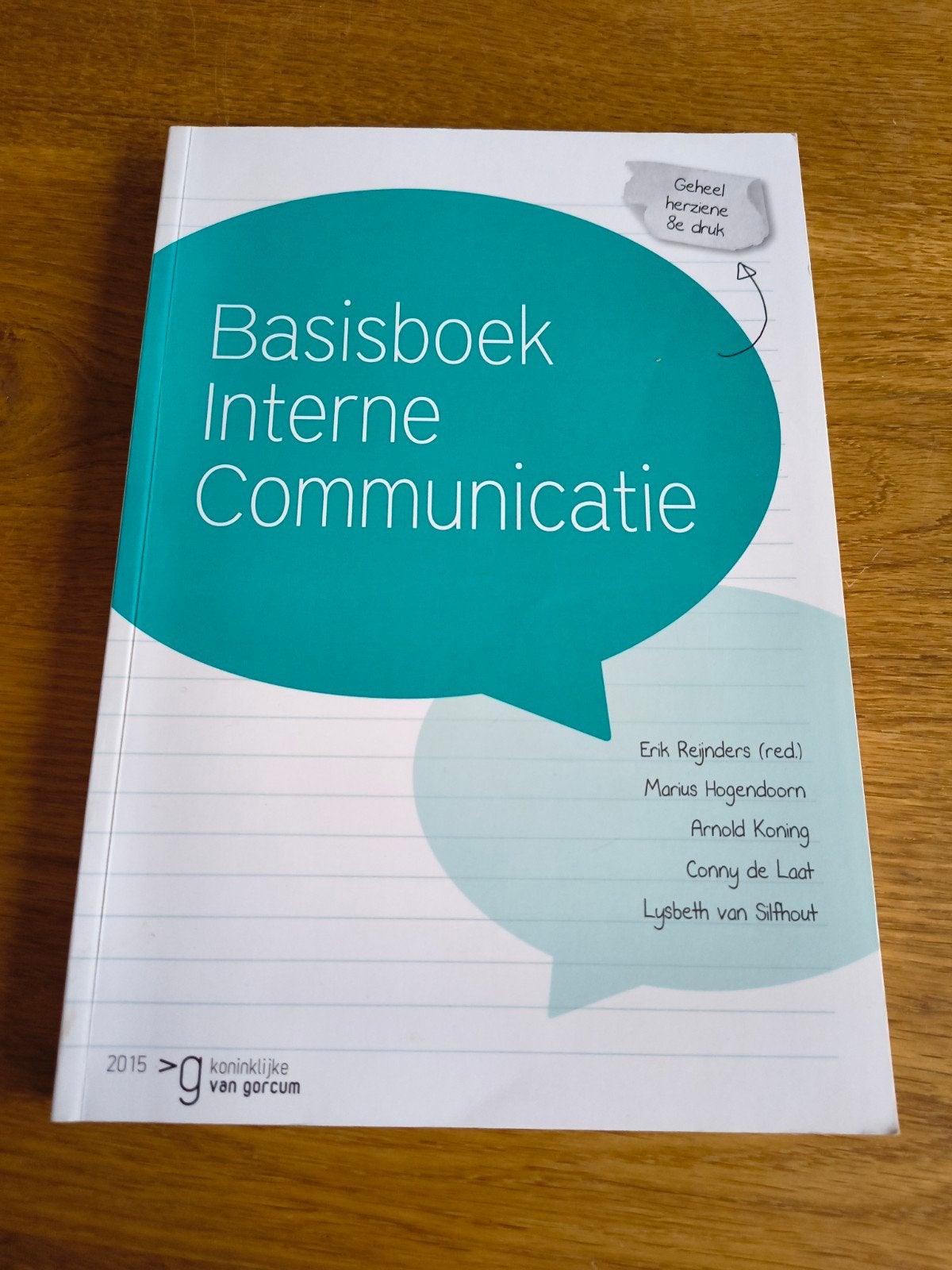 Basisboek Interne Communicatie - Erik Reijnders (red.), Zo goed als nieuw, Erik Reijnders (red.), Gamma, HBO