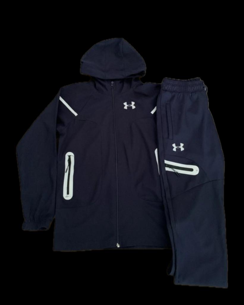 Under Armour Trainingspak Maat 158 - Donkerblauw, Ophalen of Verzenden, Zo goed als nieuw