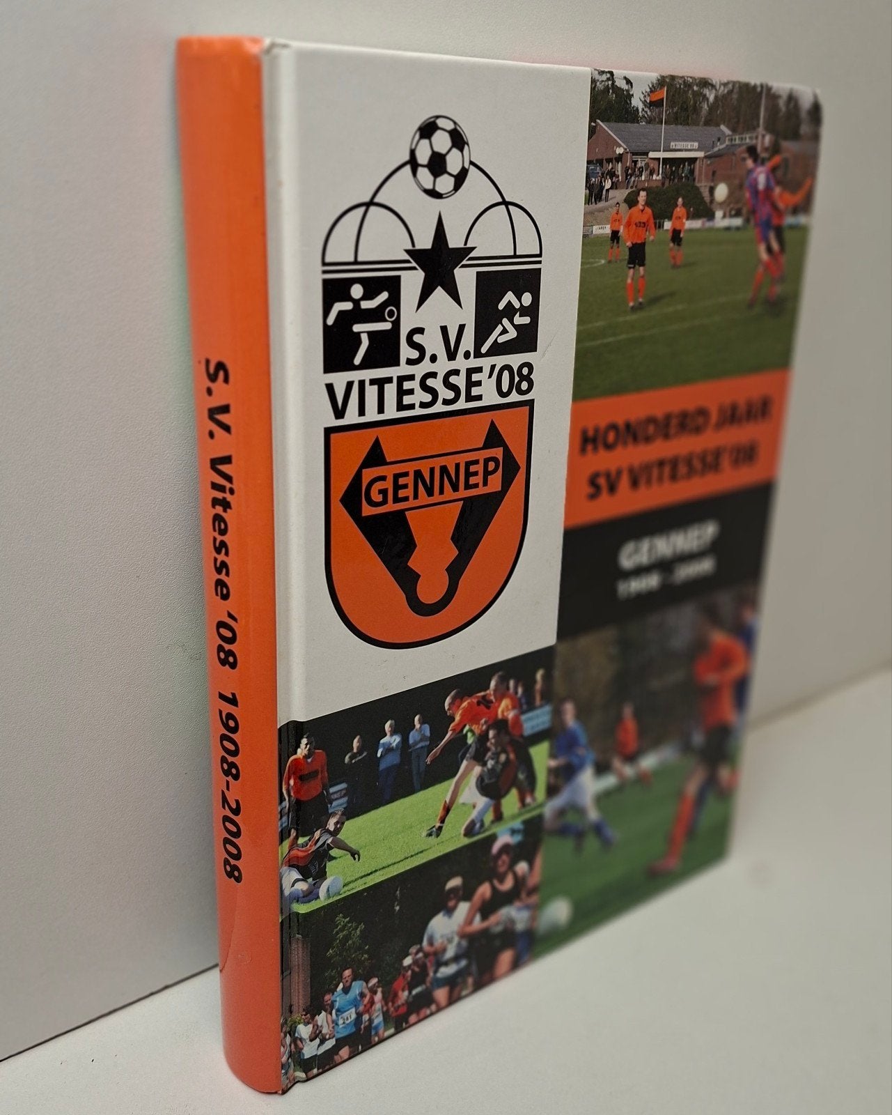 Gennep, voetbal, Vitesse 08,  100 jaar, 1908-2008, Ophalen of Verzenden, Zo goed als nieuw, Balsport