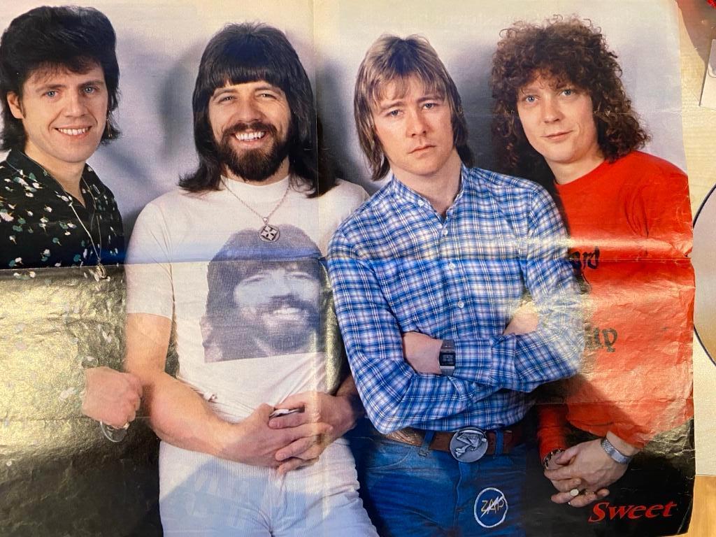 POSTER  THE SWEET - 1978, Rechthoekig Liggend, Ophalen of Verzenden, Zo goed als nieuw, A1 t/m A3
