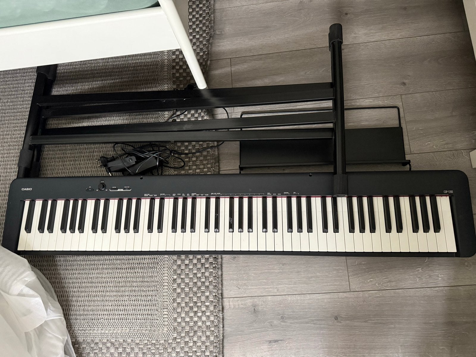 Digitale piano Casio CDP-S100 - Goede staat, Muziek en Instrumenten, Ophalen, Gebruikt, Zwart, Digitaal