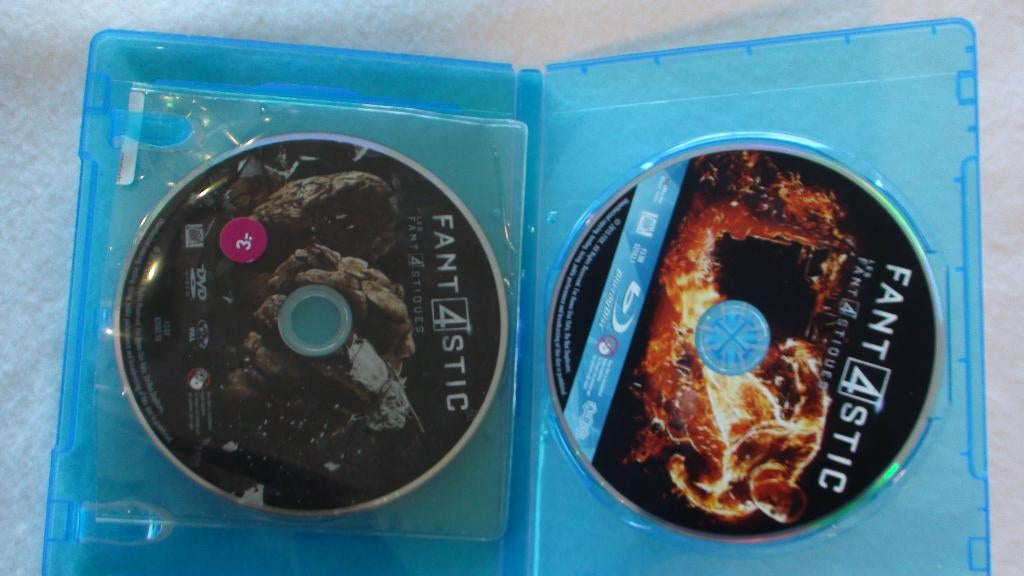 Fant4stic blu ray geen kaft bij de blu-ray, Cd's en Dvd's, Blu-ray, Ophalen of Verzenden, Zo goed als nieuw, Science Fiction en Fantasy