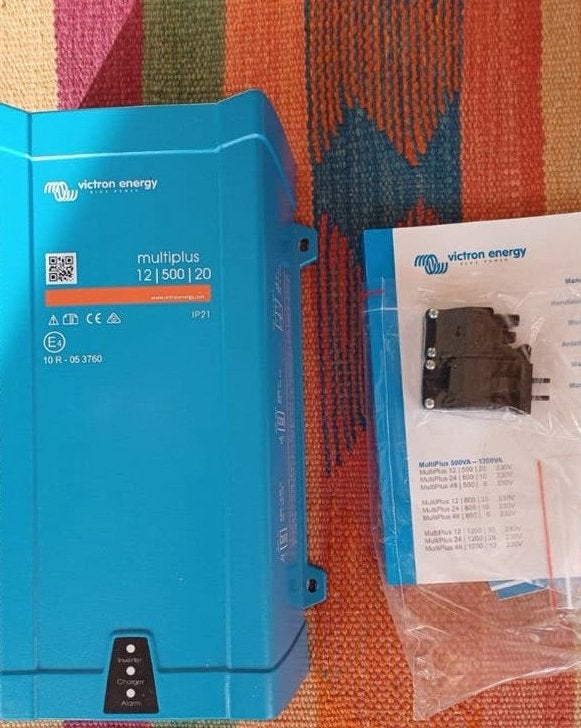 Victron MultiPlus 12V 500VA Omvormer/Lader, Ophalen of Verzenden, Zo goed als nieuw
