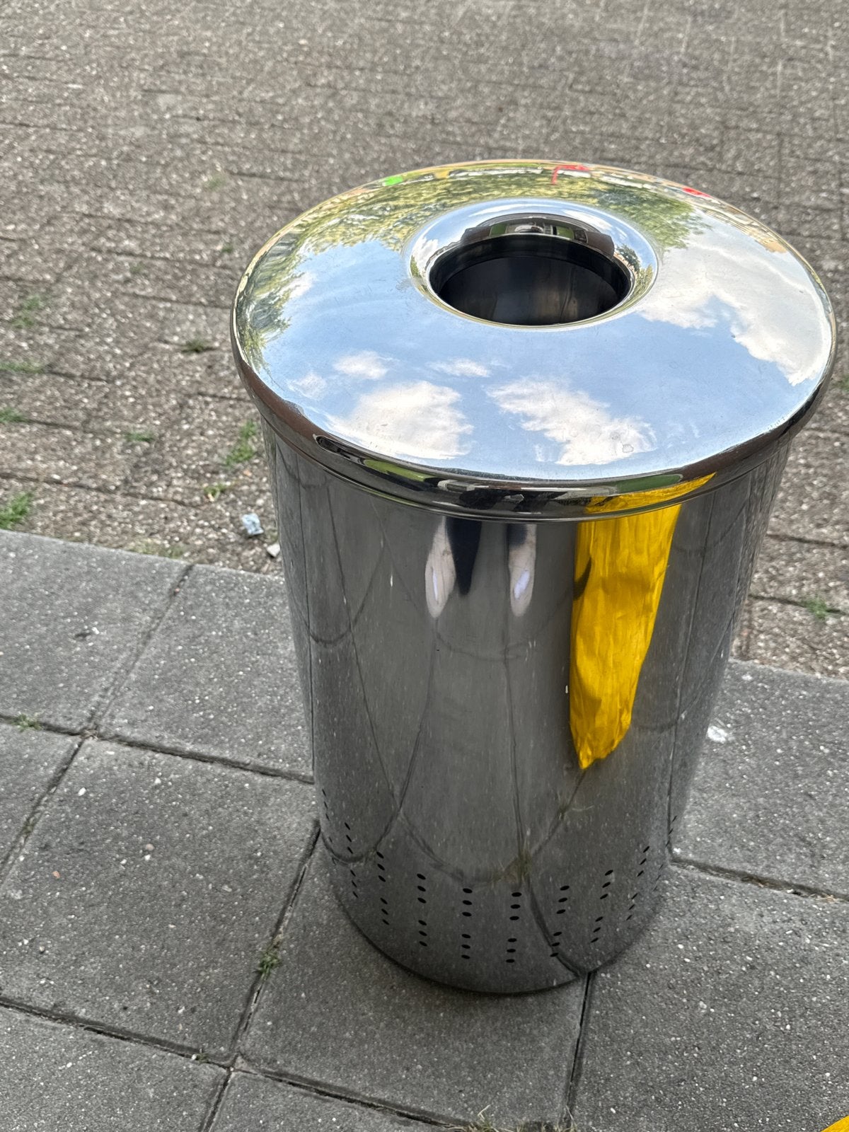 Brabantia wasmand RVS, 30 tot 40 liter, Ophalen, Gebruikt, Rvs