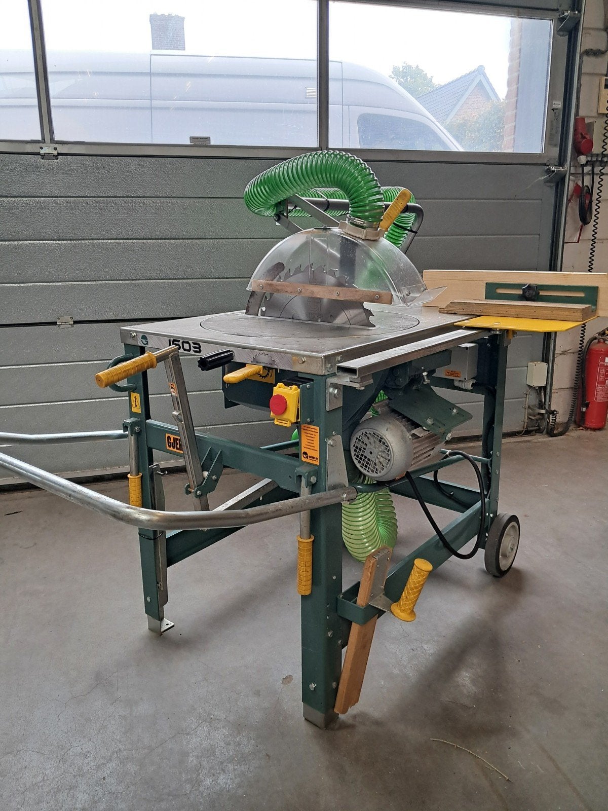Gjerde 1603 400v bouwzaag zaagmachine, Ophalen, Nieuw