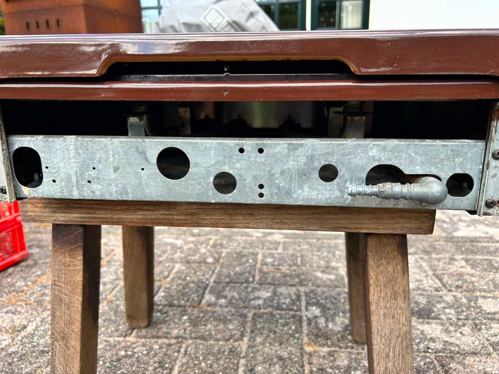 Gimeg gasstel voor caravan of camper, Ophalen, Gebruikt