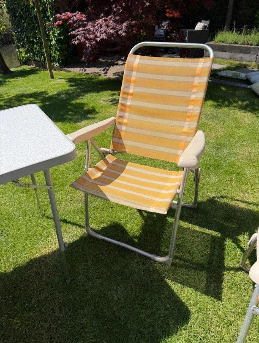 Crespo stoelen tafel campingtafel campingstoel tuinstoelen, Ophalen, Gebruikt