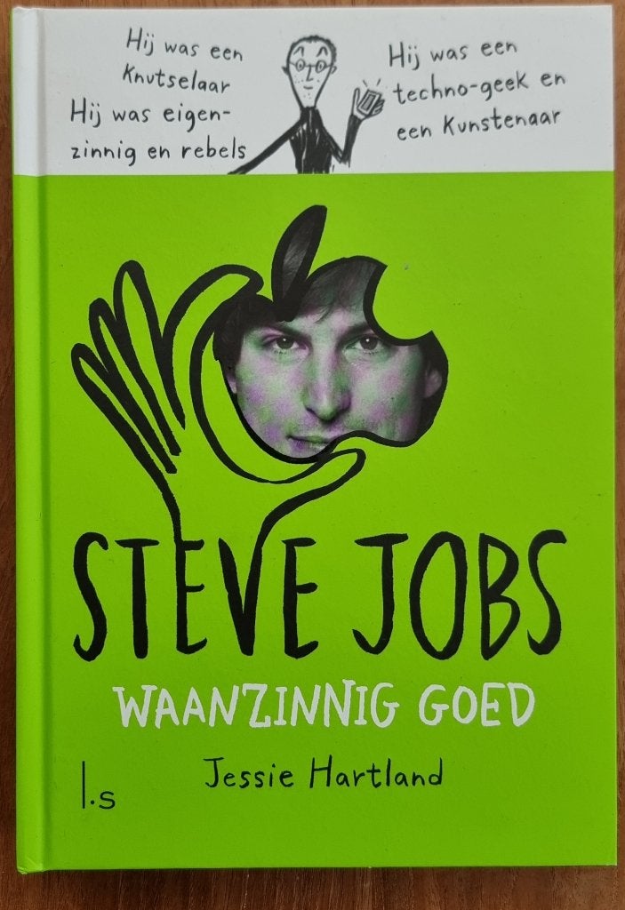 Steve Jobs - grafische biografie - Jessie Hartland - IZGST, Ophalen of Verzenden, Zo goed als nieuw, Jessie Hartland, Overige