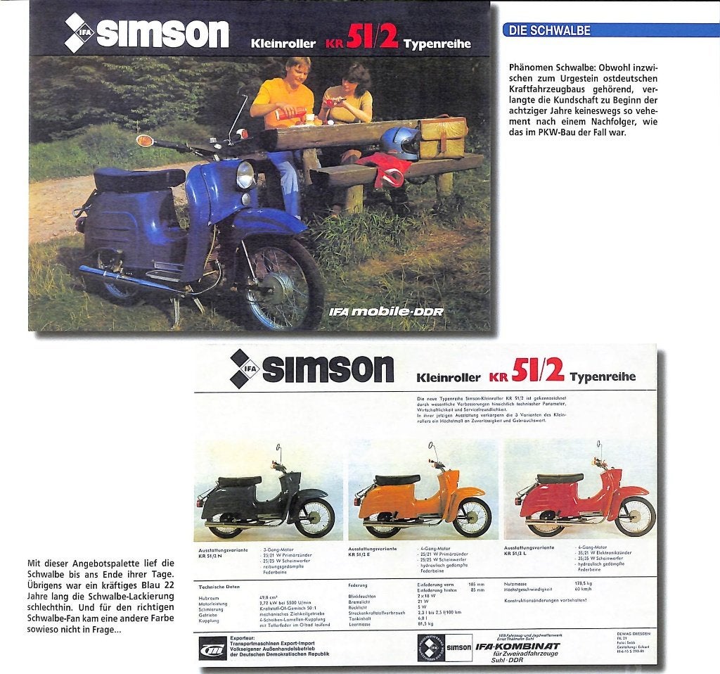 Simson Schwalbe & Co, Verzenden, Nieuw, Frank Rönicke, Merk of Model