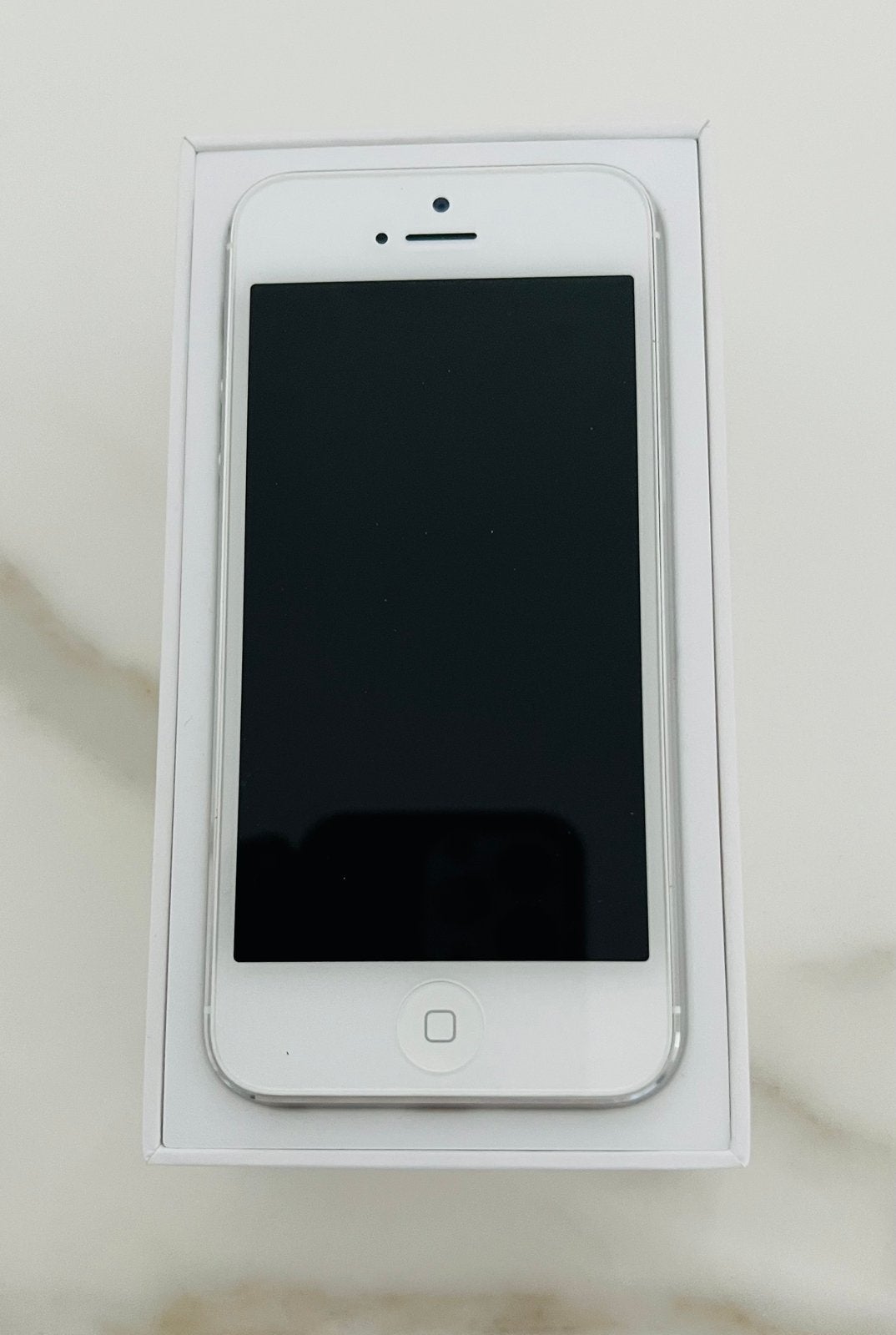 IPHONE 5 in originele verpakking, Telecommunicatie, Mobiele telefoons | Apple iPhone, Gebruikt, 16 GB, IPhone 5, Wit