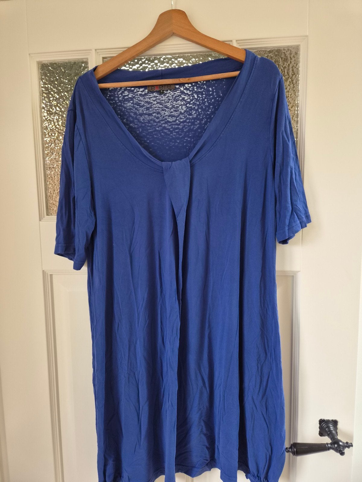 Exelle jurk maat S 48/50, Exelle, Blauw, Maat 46/48 (XL) of groter, Ophalen of Verzenden