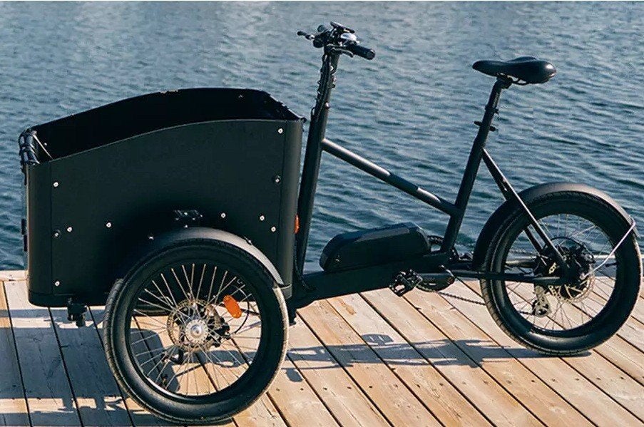 Cargokid Deluxe model bakfiets - Advertentie tot 17 juli a.s, Fietsen en Brommers, Fietsen | Bakfietsen, 4 kinderen of meer, Gebruikt