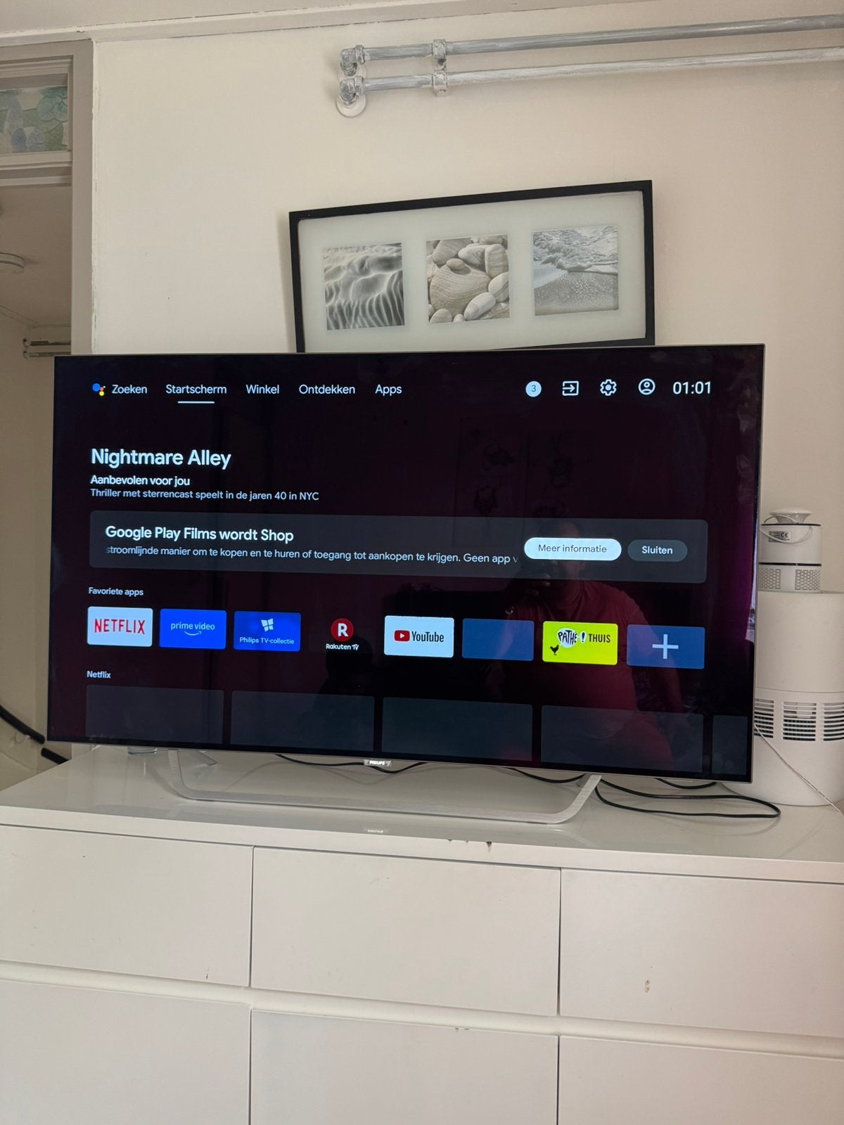 Philips OLED android smart tv 4k UHD 55 inch ambylight