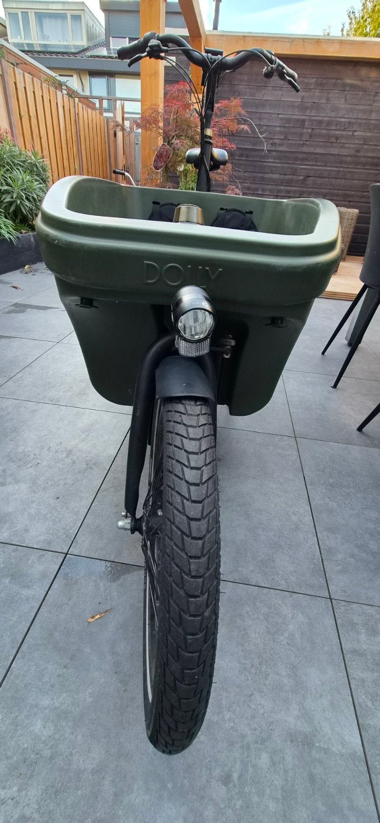 Dolly Bakfiets Elektrisch met Huif - Zo goed als nieuw, Zo goed als nieuw, 2 kinderen, Elektrisch, Schijfrem