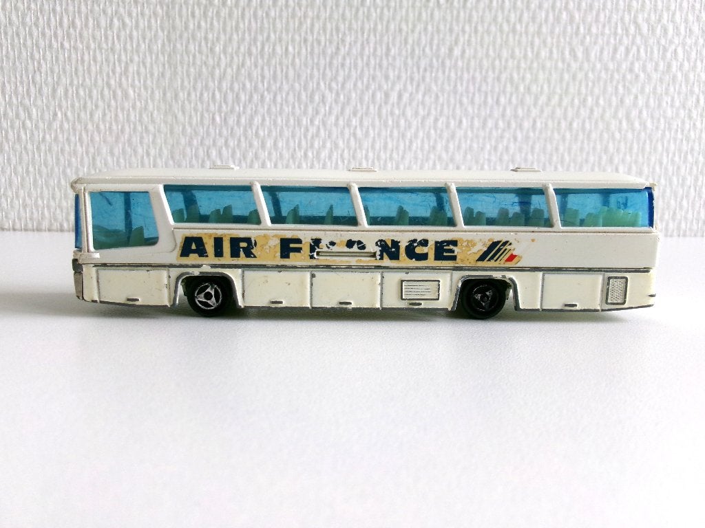 Neoplan Bus Air France wit 1:87 Majorette (zie tekst), Ophalen of Verzenden, Gebruikt, Bus of Vrachtwagen, Majorette