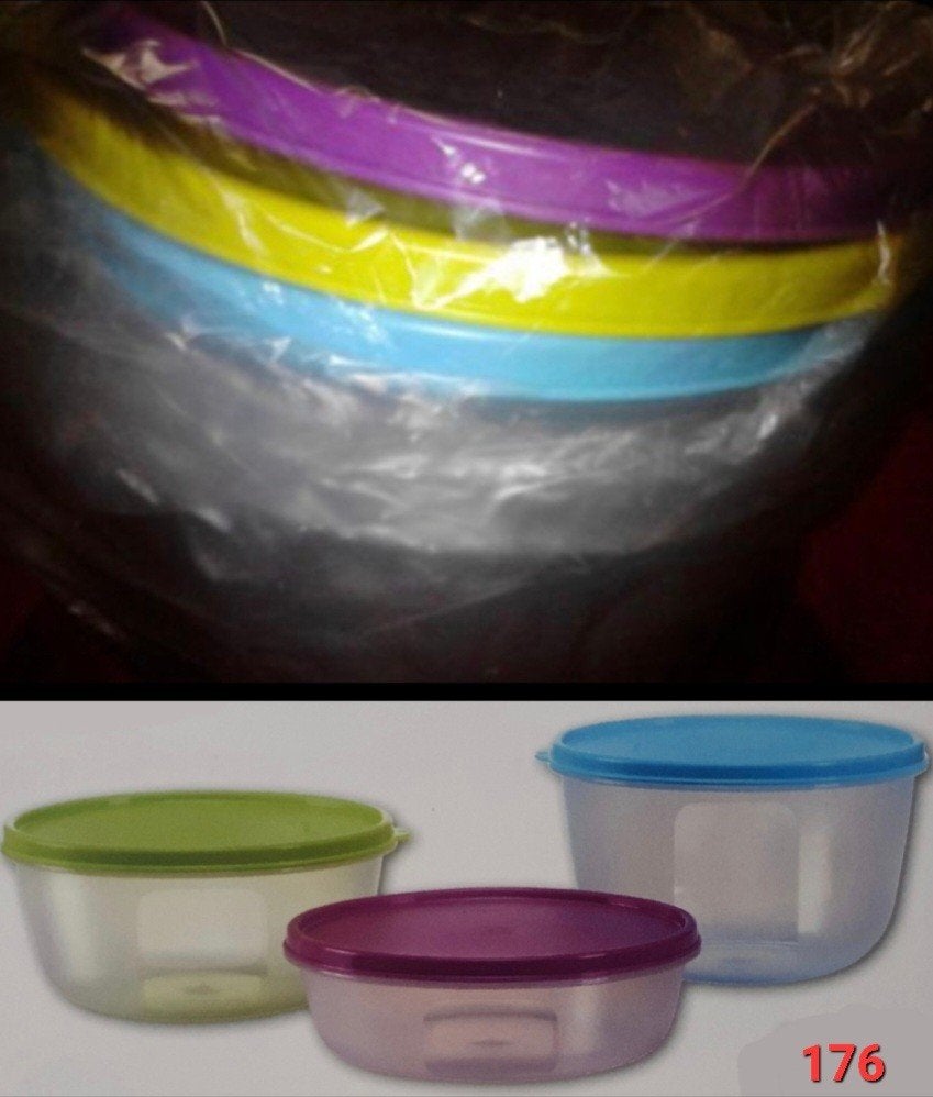 Tupperware Ruimtekommenset (+ bundel kado, zie text), Overige kleuren, Nieuw, Ophalen of Verzenden, Met deksel