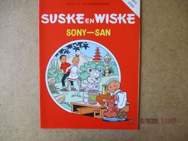 adv6859 suske en wiske sony, Boeken, Eén stripboek, Ophalen, Gelezen