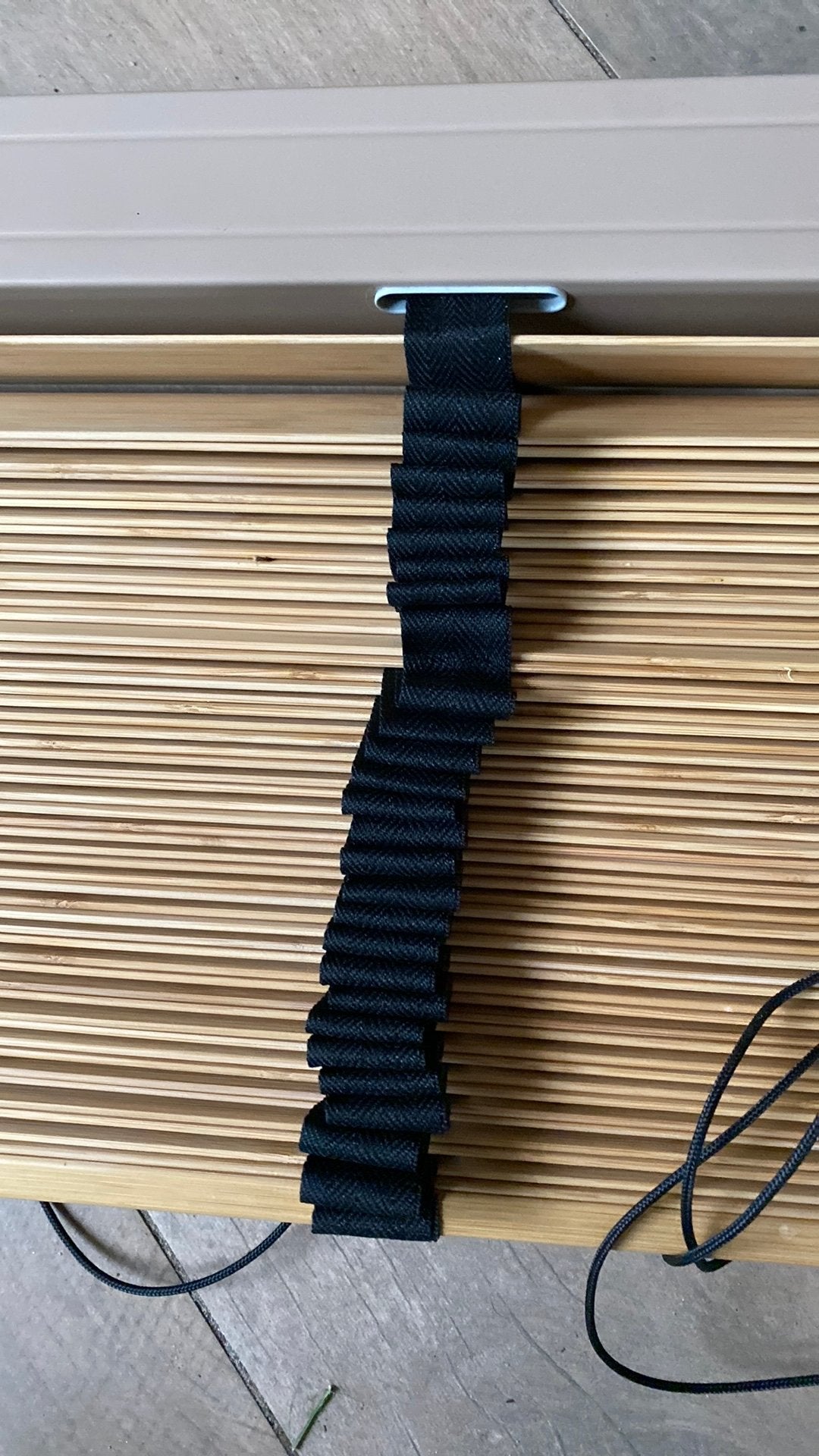 Licht hout bamboe lamellen 81,5 breed 240 hoog, Ophalen of Verzenden, Nieuw, 200 cm of meer